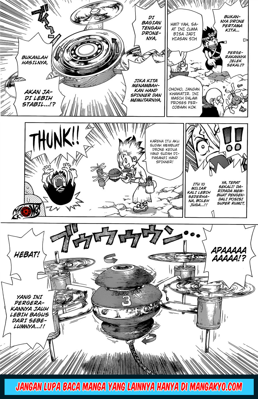 Dr. Stone chapter 125 halaman 13