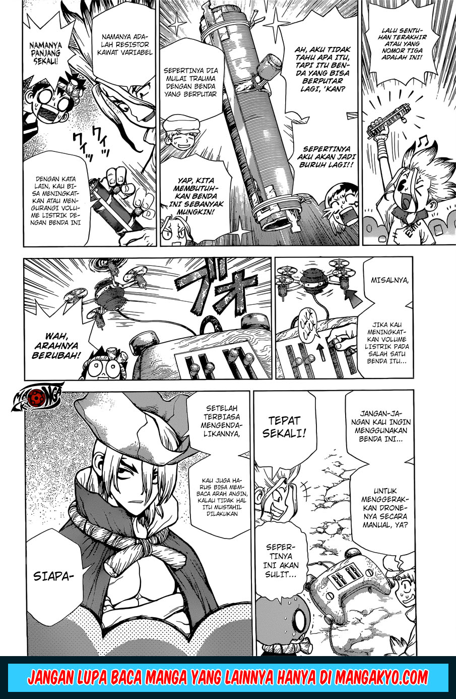 Dr. Stone chapter 125 halaman 14
