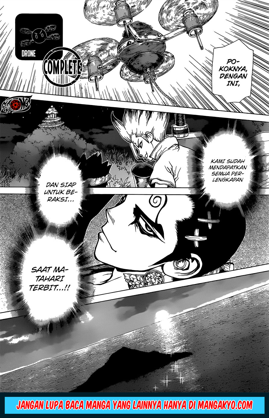 Dr. Stone chapter 125 halaman 17