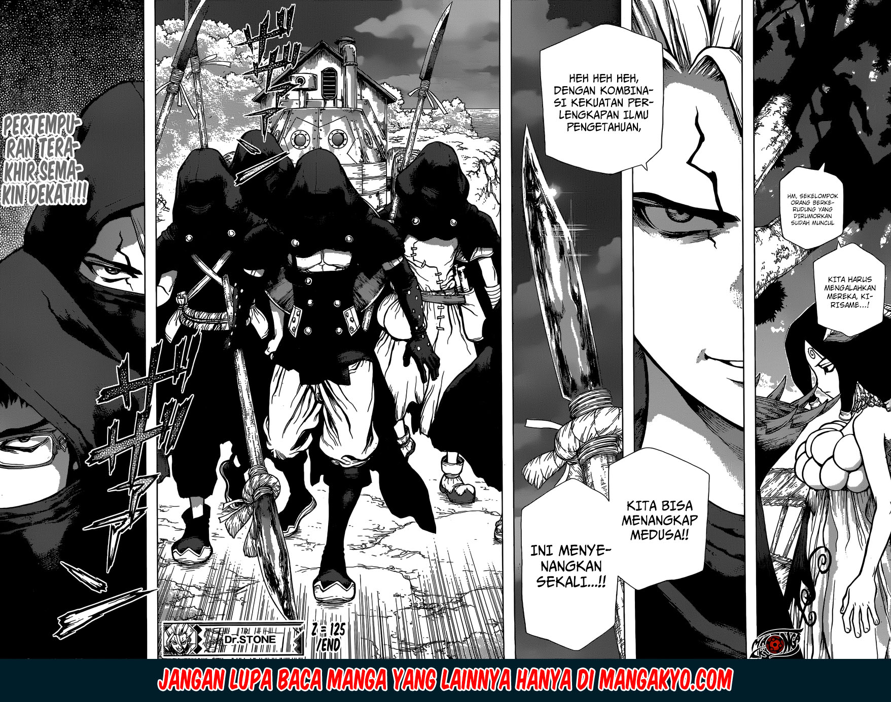 Dr. Stone chapter 125 halaman 18