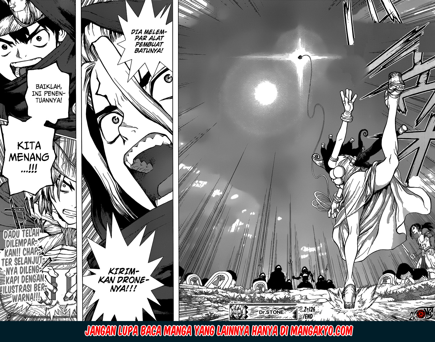 Dr. Stone chapter 126 halaman 16