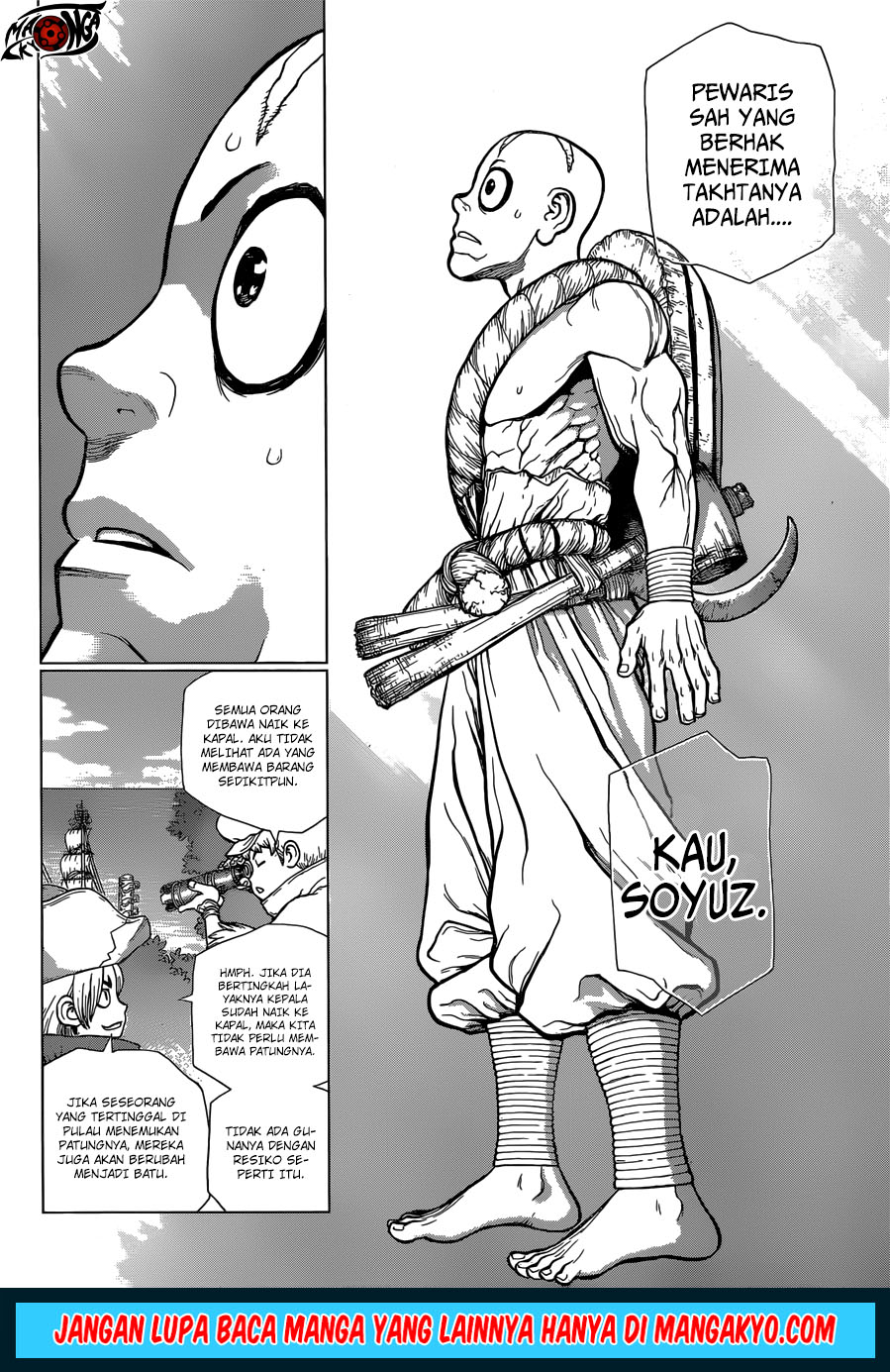 Dr. Stone chapter 128 halaman 4