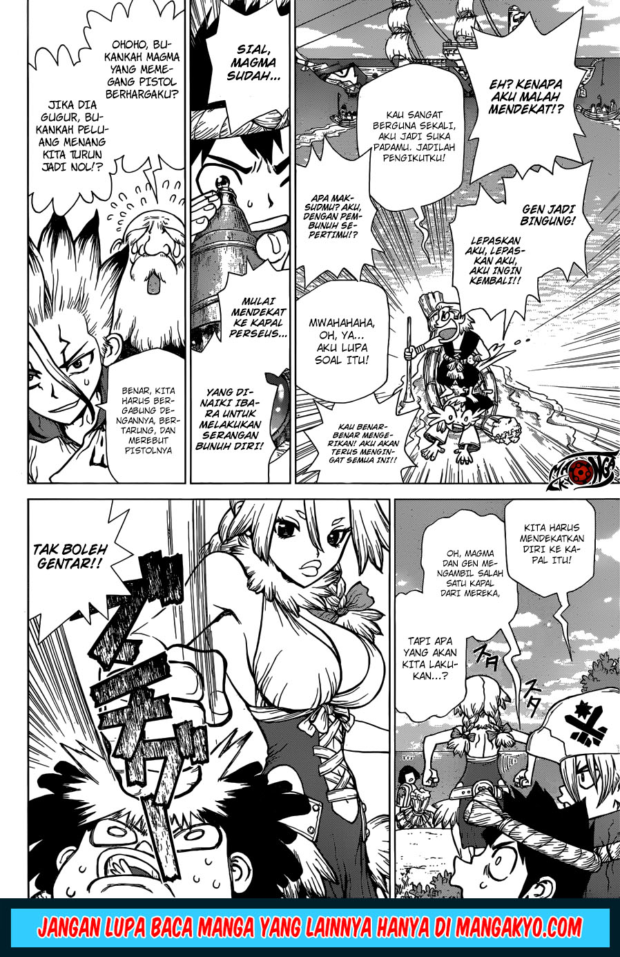 Dr. Stone chapter 128 halaman 8