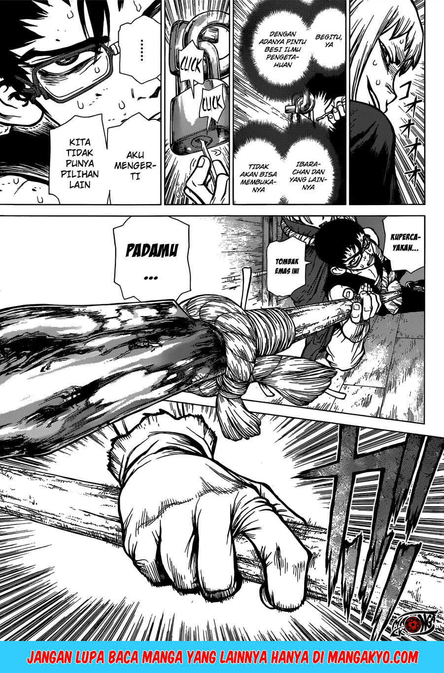 Dr. Stone chapter 129 halaman 13