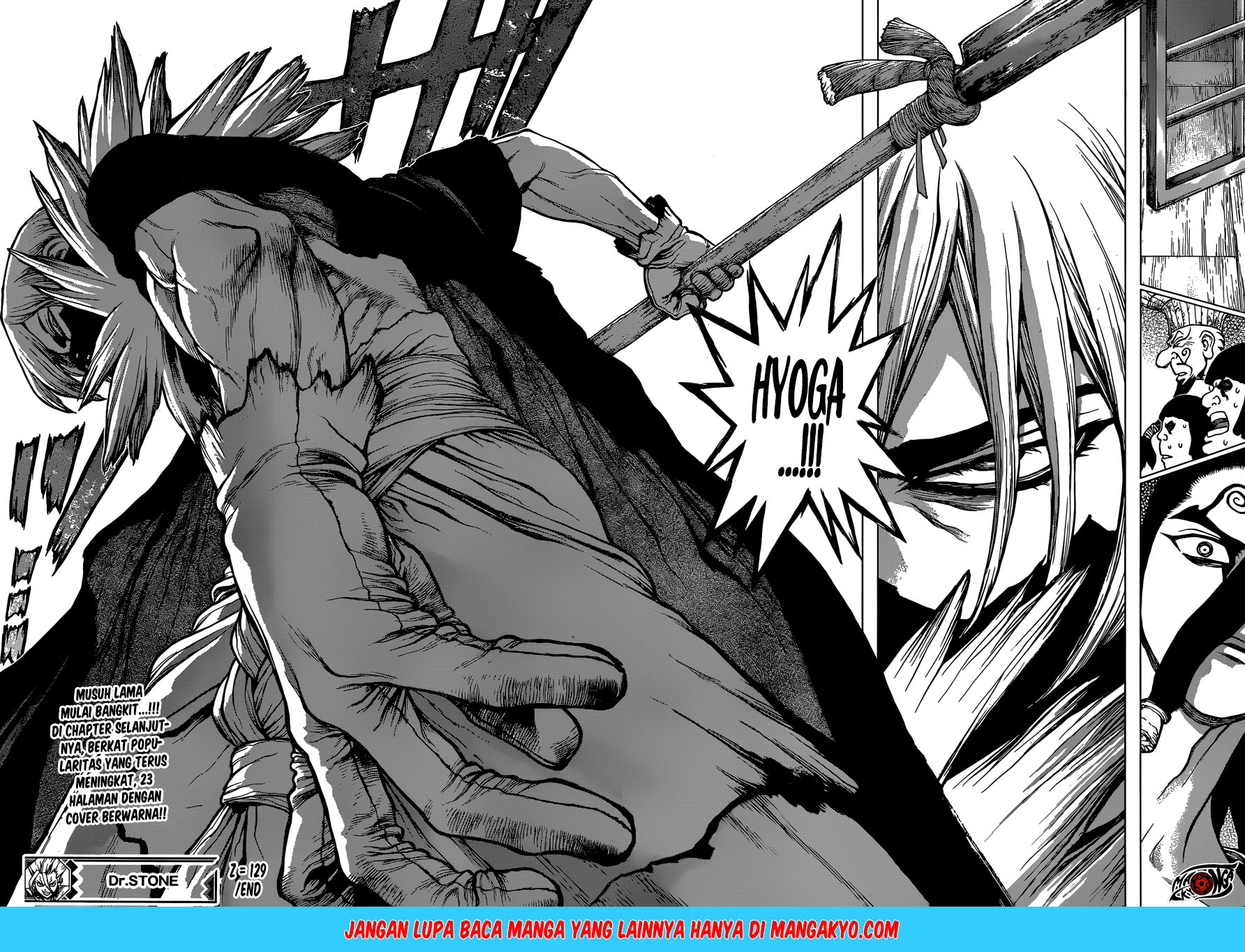 Dr. Stone chapter 129 halaman 14