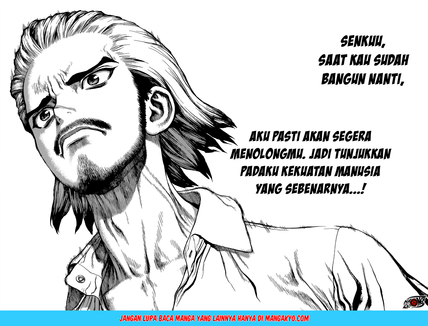 Dr. Stone reboot: Byakuya chapter 1 halaman 12