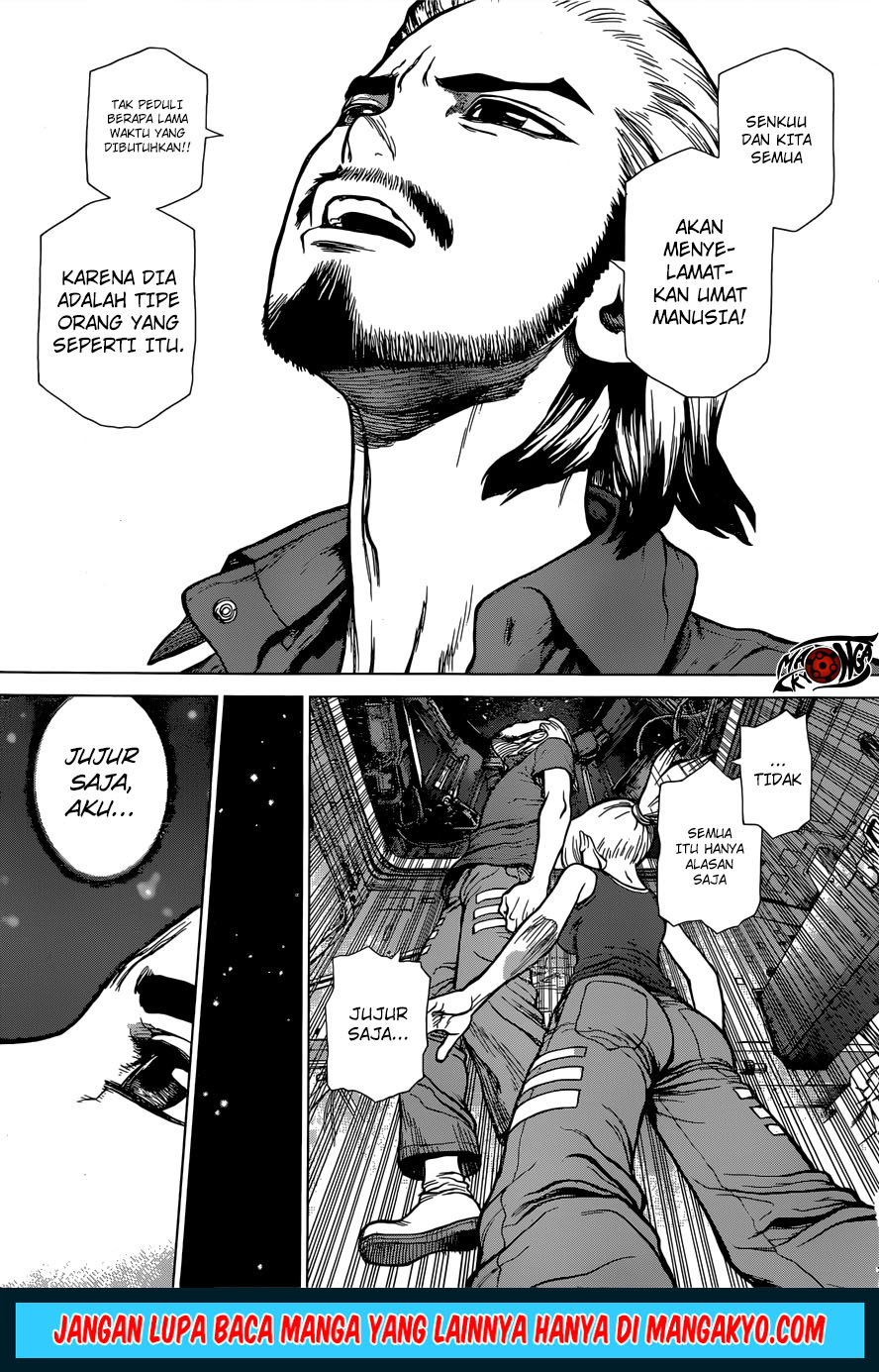 Dr. Stone reboot: Byakuya chapter 2 halaman 14