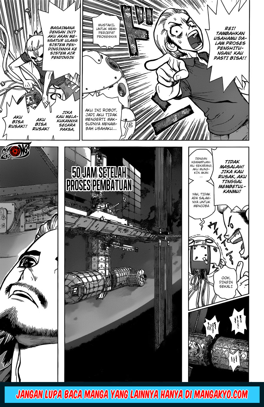 Dr. Stone reboot: Byakuya chapter 3 halaman 9