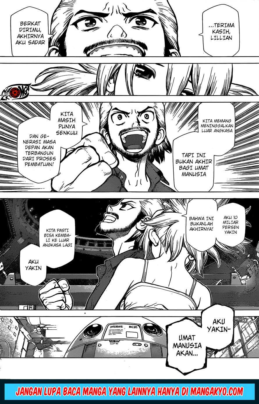 Dr. Stone reboot: Byakuya chapter 3 halaman 18
