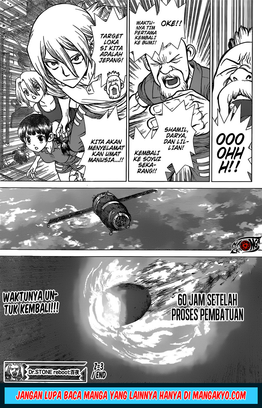 Dr. Stone reboot: Byakuya chapter 3 halaman 19