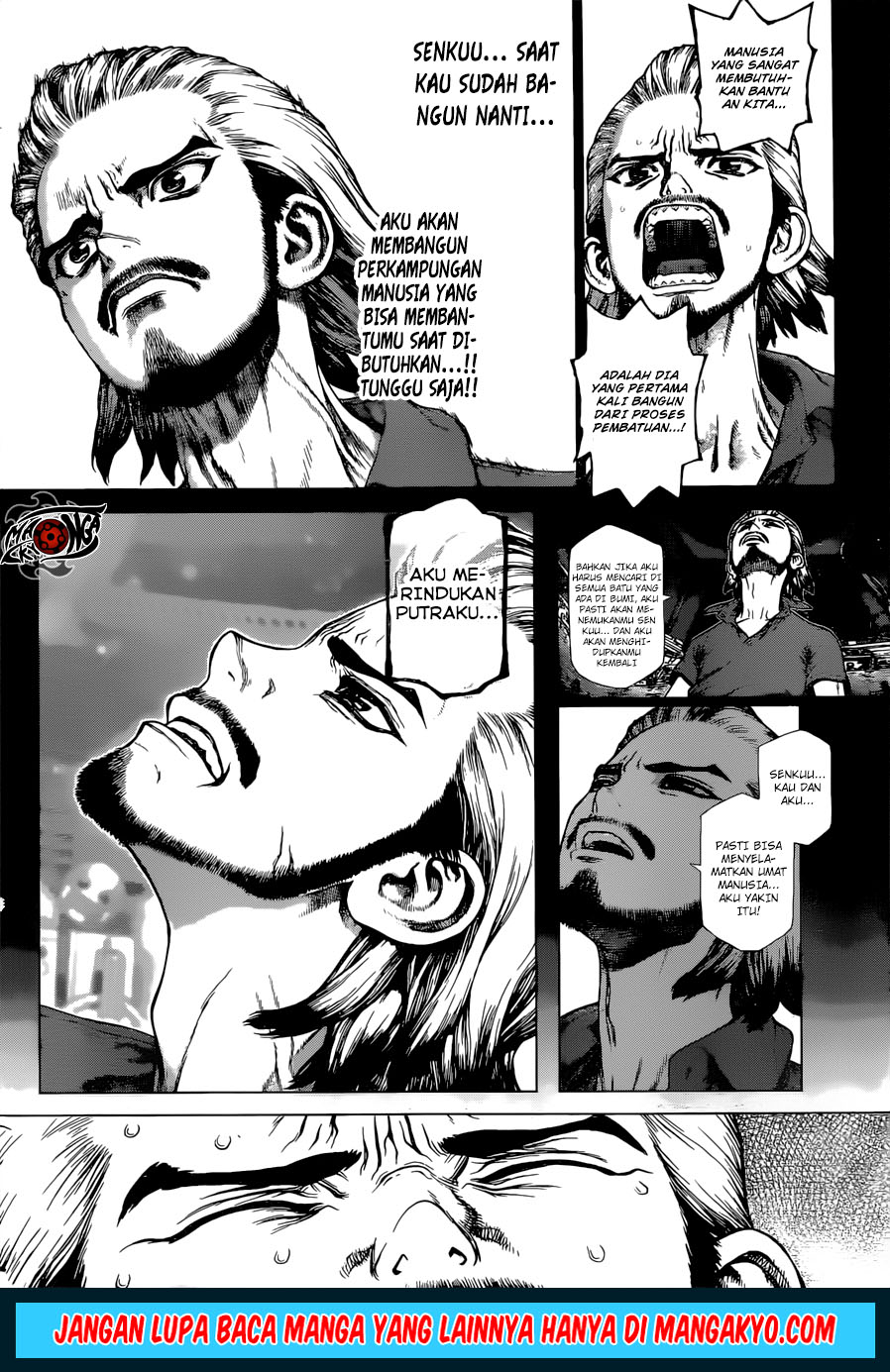 Dr. Stone reboot: Byakuya chapter 4 halaman 4