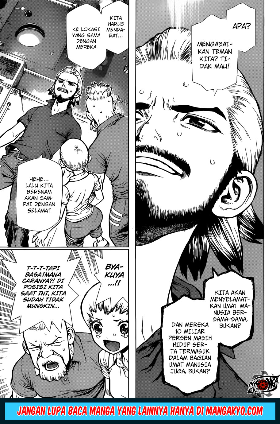 Dr. Stone reboot: Byakuya chapter 4 halaman 5