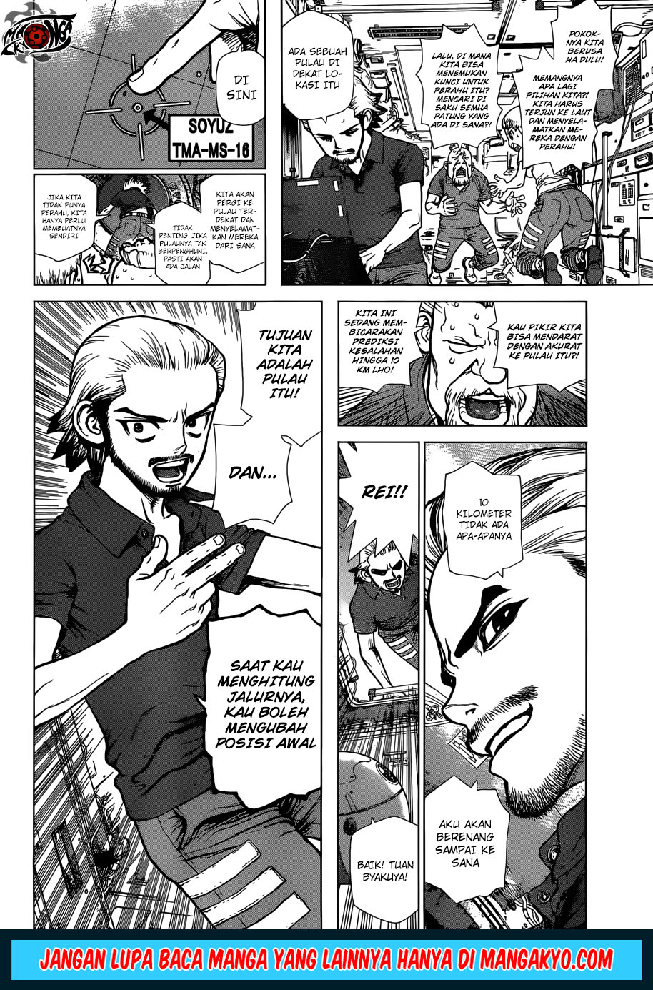 Dr. Stone reboot: Byakuya chapter 4 halaman 6