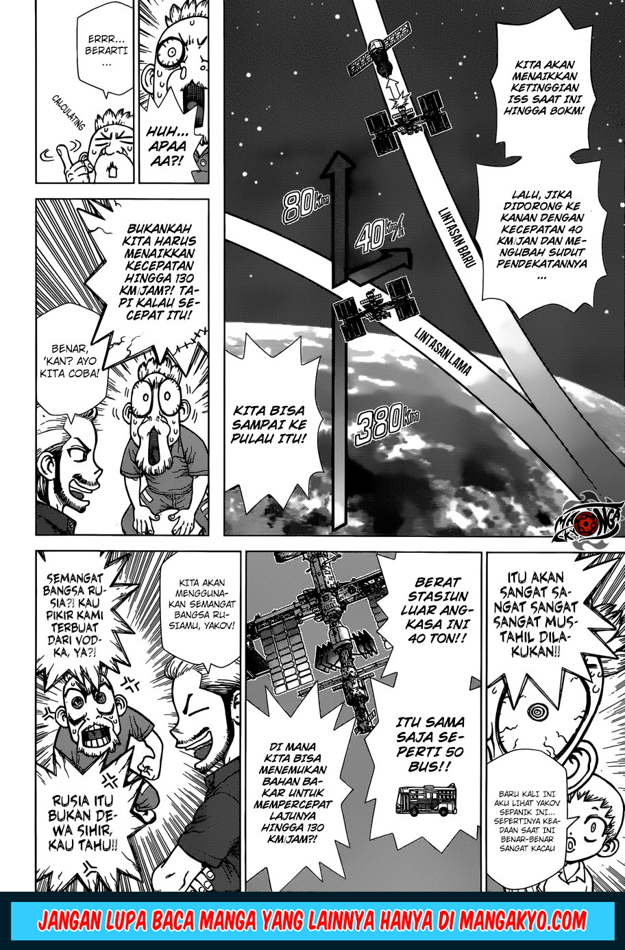 Dr. Stone reboot: Byakuya chapter 4 halaman 8