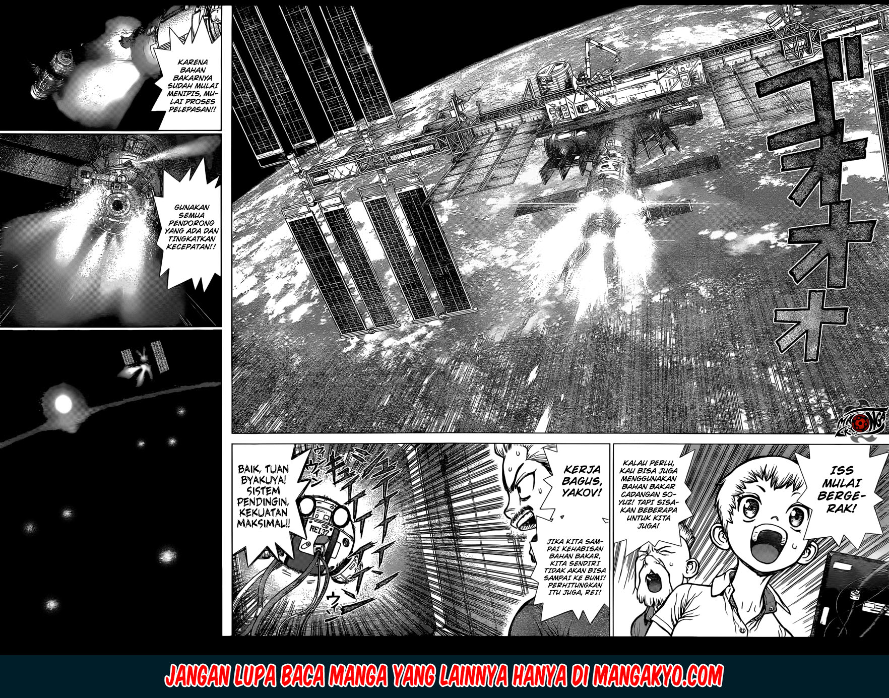 Dr. Stone reboot: Byakuya chapter 4 halaman 10