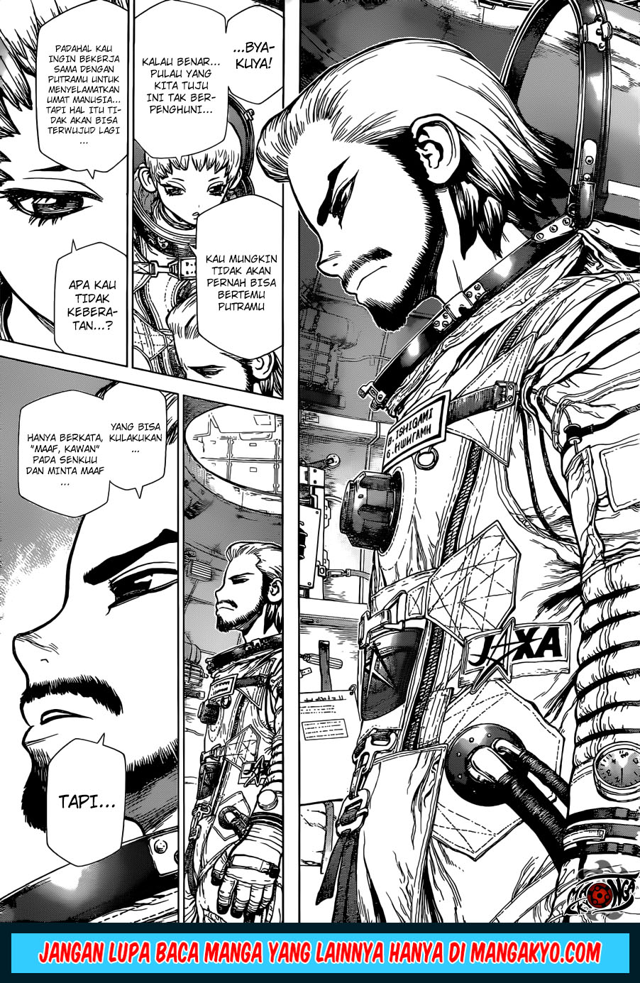 Dr. Stone reboot: Byakuya chapter 4 halaman 12