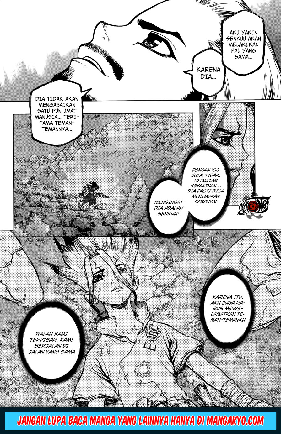Dr. Stone reboot: Byakuya chapter 4 halaman 13