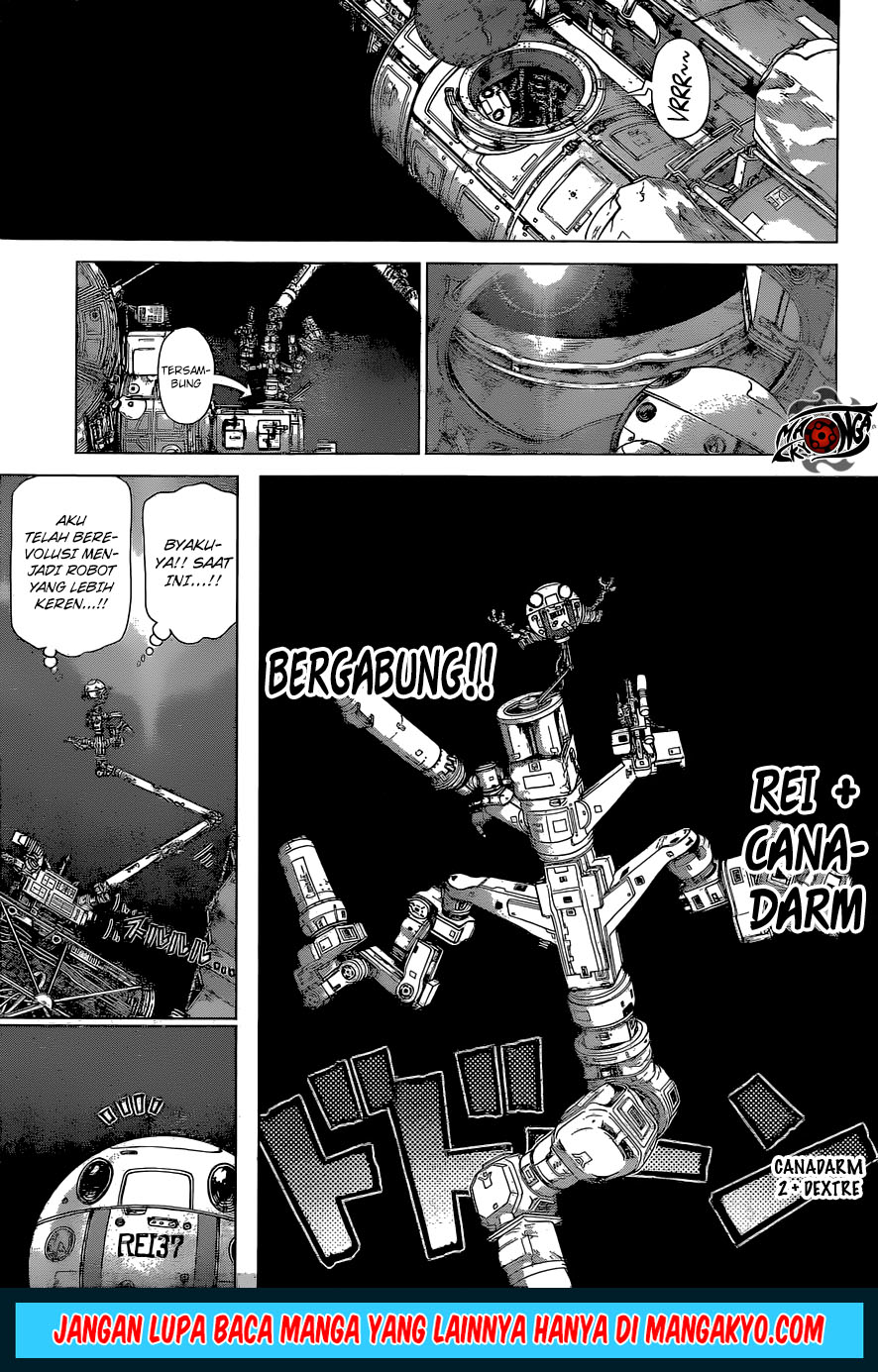 Dr. Stone reboot: Byakuya chapter 5 halaman 5