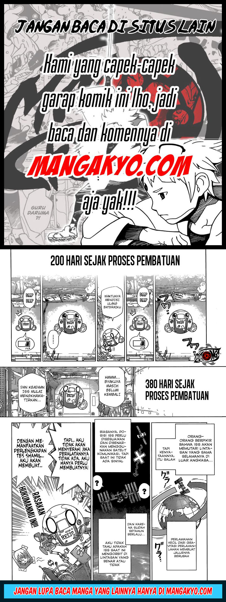 Dr. Stone reboot: Byakuya chapter 5 halaman 7