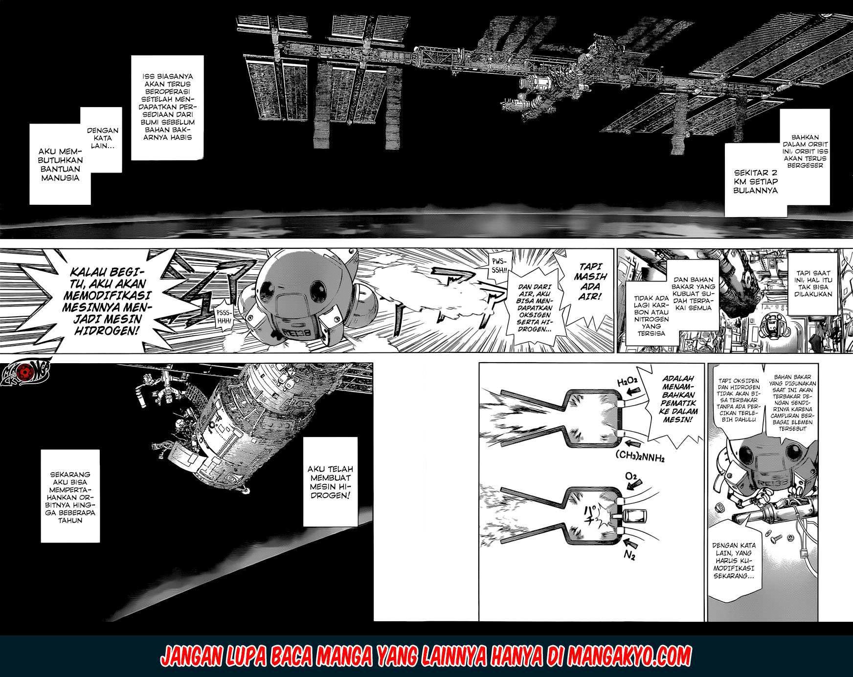 Dr. Stone reboot: Byakuya chapter 5 halaman 13