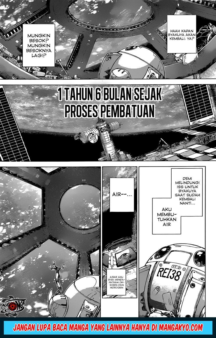 Dr. Stone reboot: Byakuya chapter 5 halaman 15