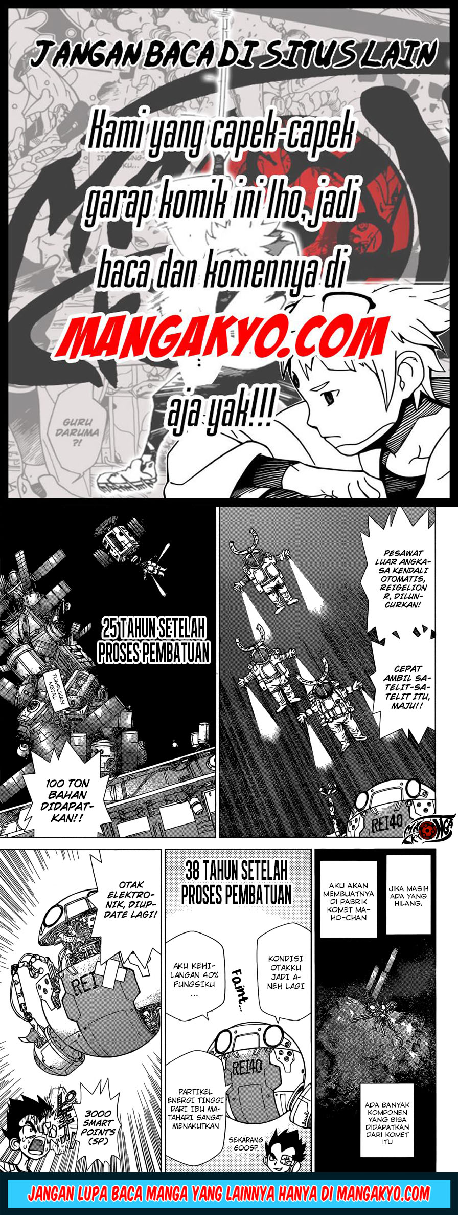 Dr. Stone reboot: Byakuya chapter 7 halaman 7