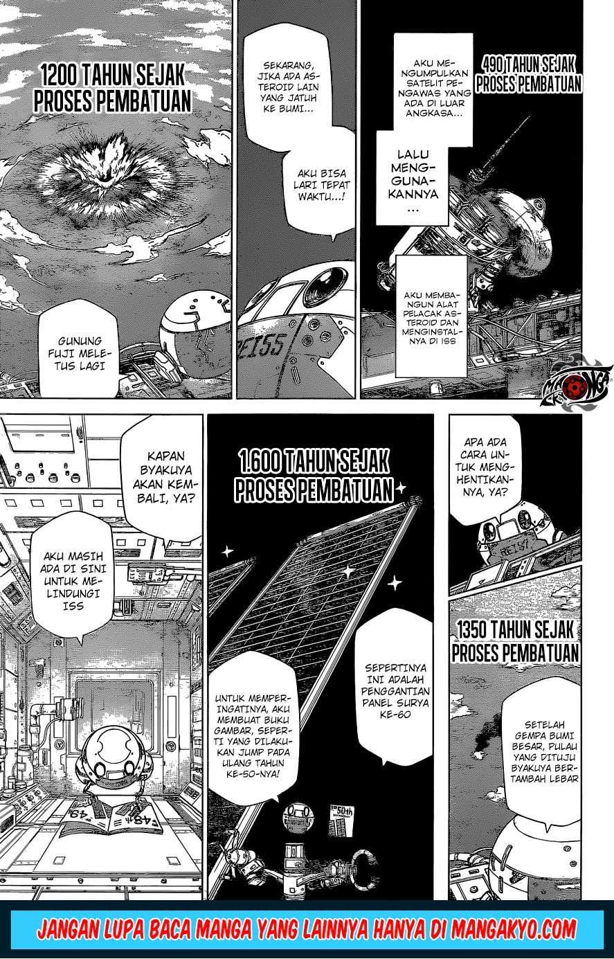 Dr. Stone reboot: Byakuya chapter 8 halaman 8