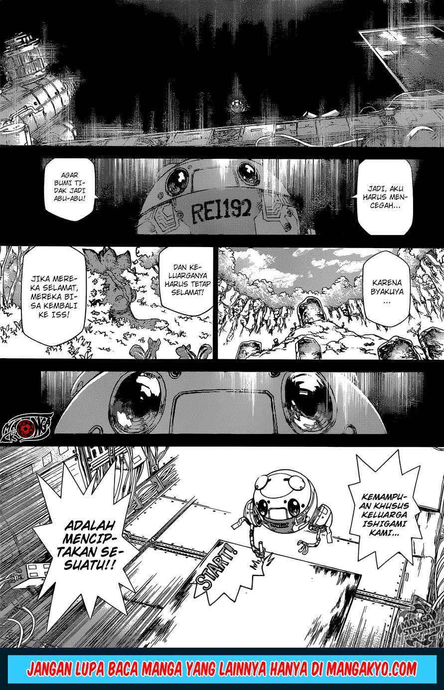 Dr. Stone reboot: Byakuya chapter 8 halaman 10