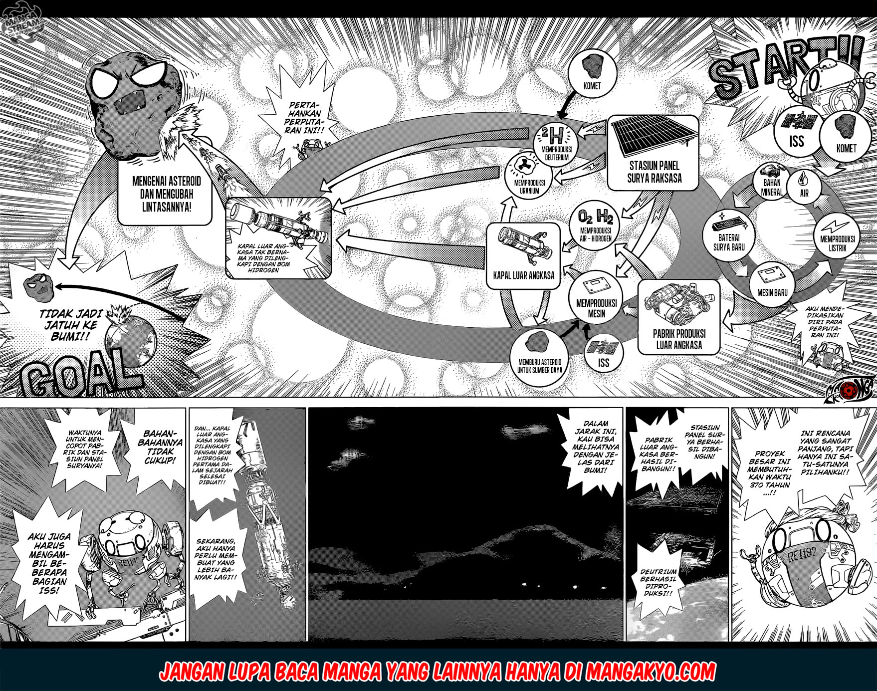 Dr. Stone reboot: Byakuya chapter 8 halaman 11