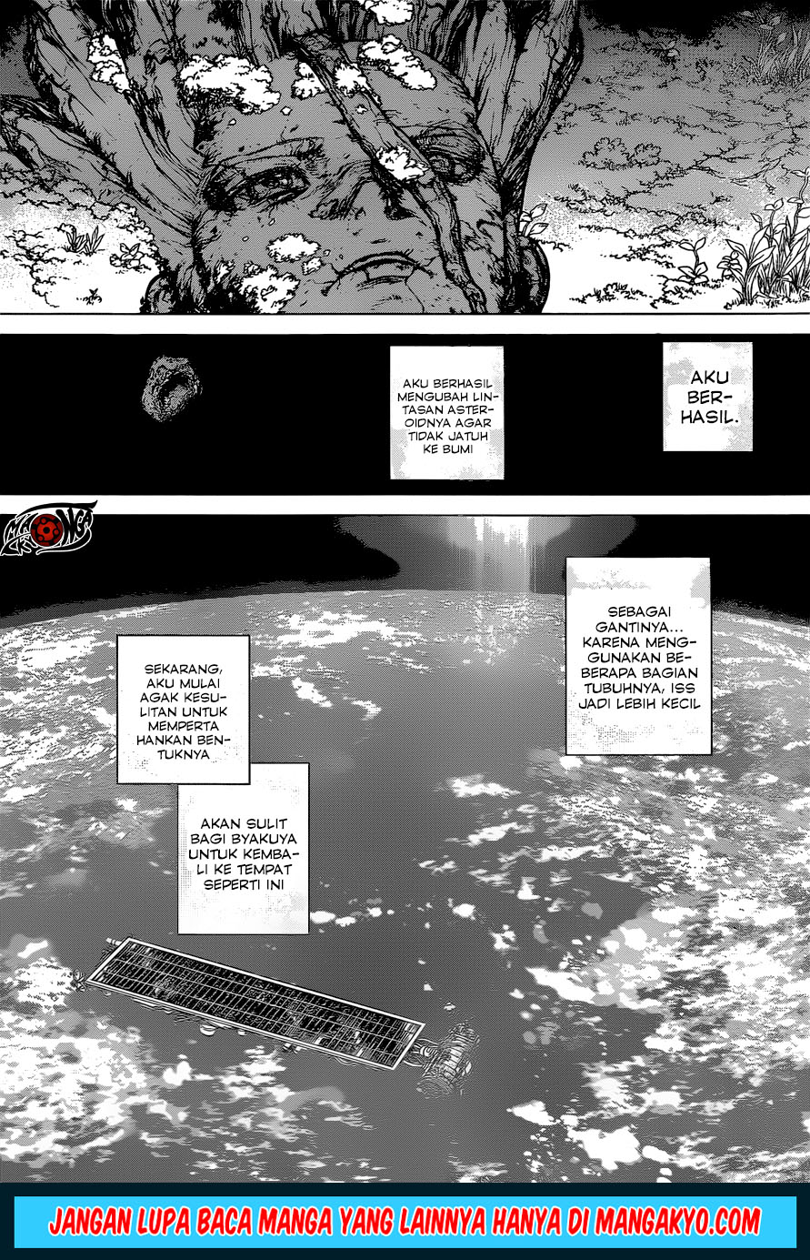 Dr. Stone reboot: Byakuya chapter 8 halaman 15