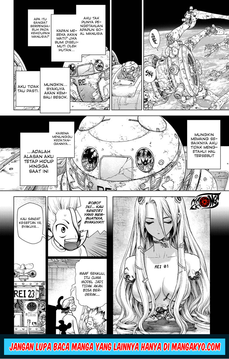 Dr. Stone reboot: Byakuya chapter 9 halaman 8