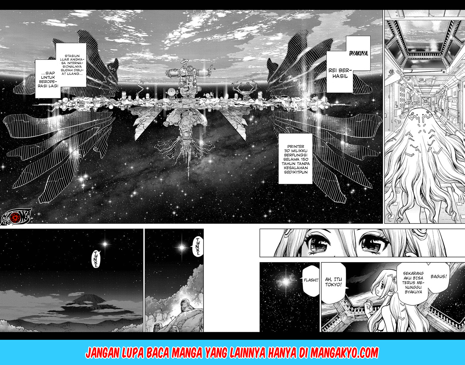 Dr. Stone reboot: Byakuya chapter 9 halaman 11