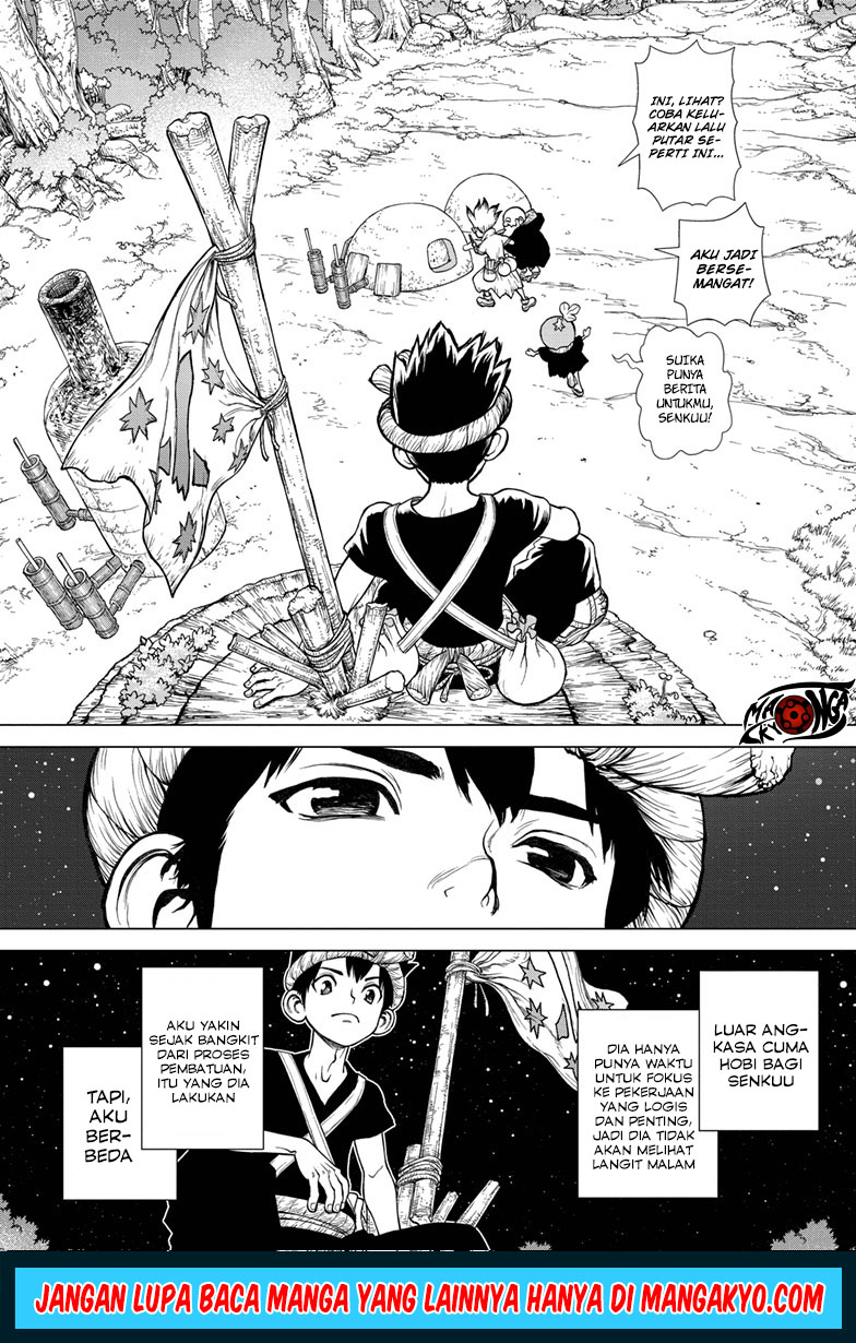 Dr. Stone reboot: Byakuya chapter 9 halaman 14