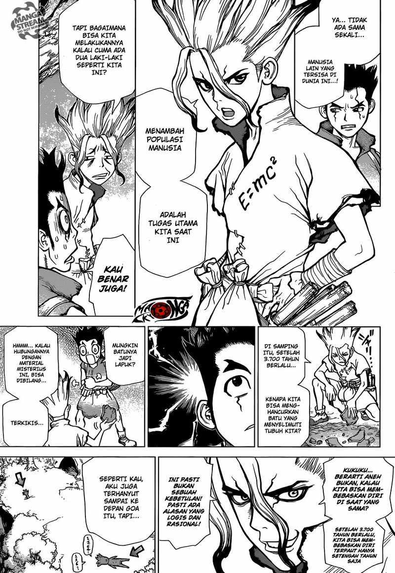Dr. Stone chapter 2 halaman 8