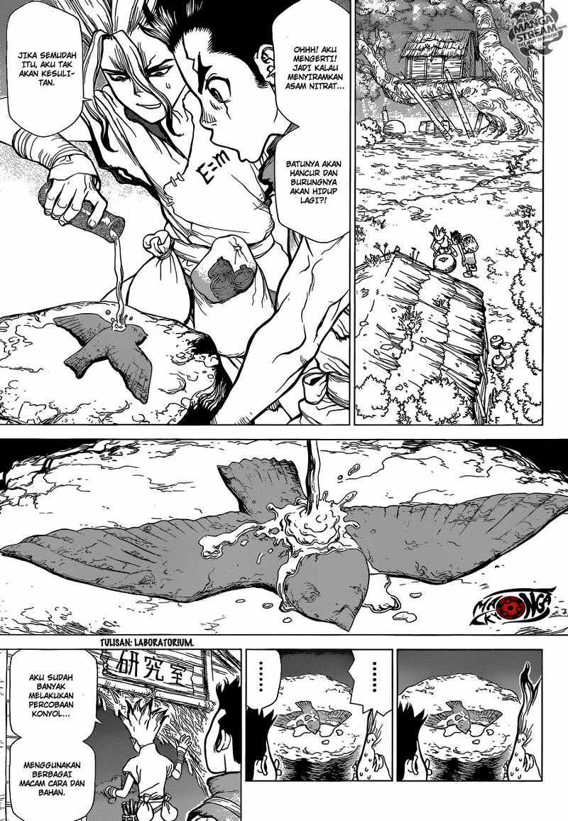 Dr. Stone chapter 2 halaman 10