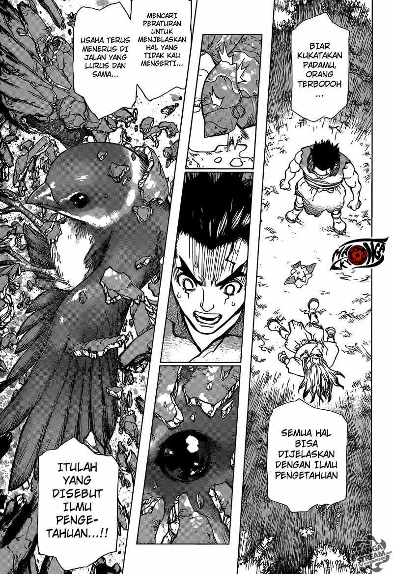 Dr. Stone chapter 2 halaman 22