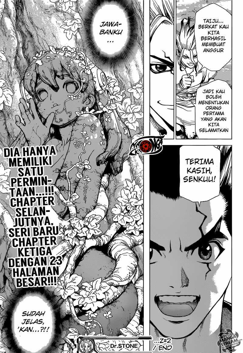 Dr. Stone chapter 2 halaman 25