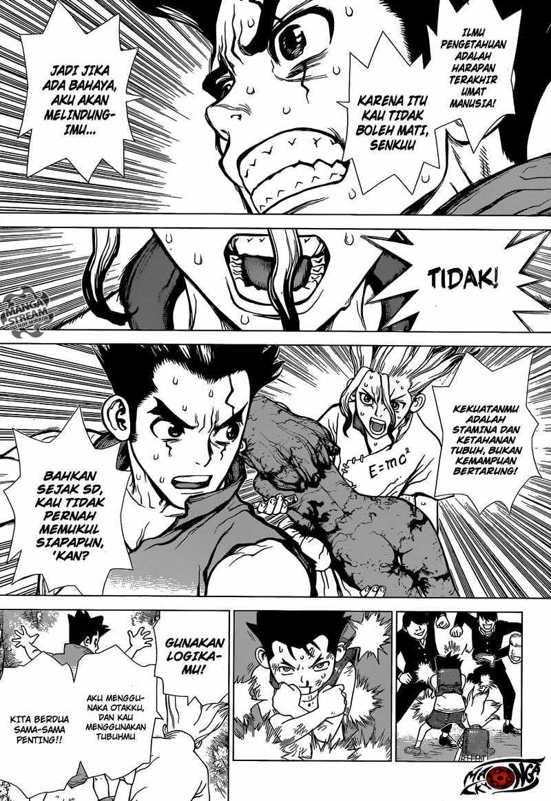 Dr. Stone chapter 3 halaman 12