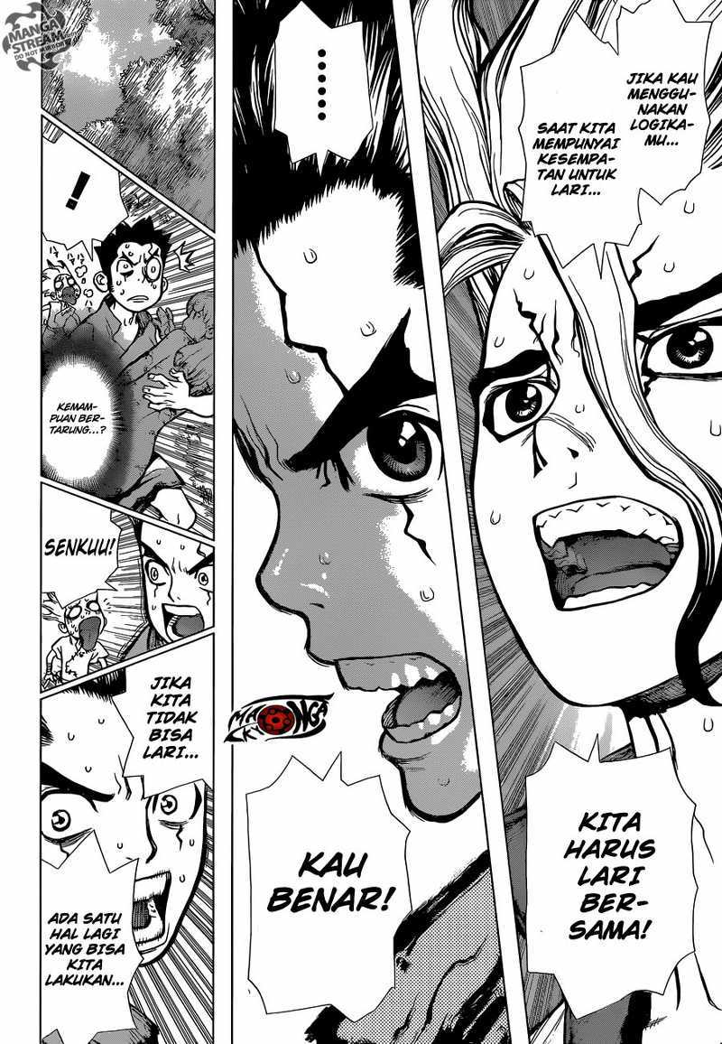 Dr. Stone chapter 3 halaman 13