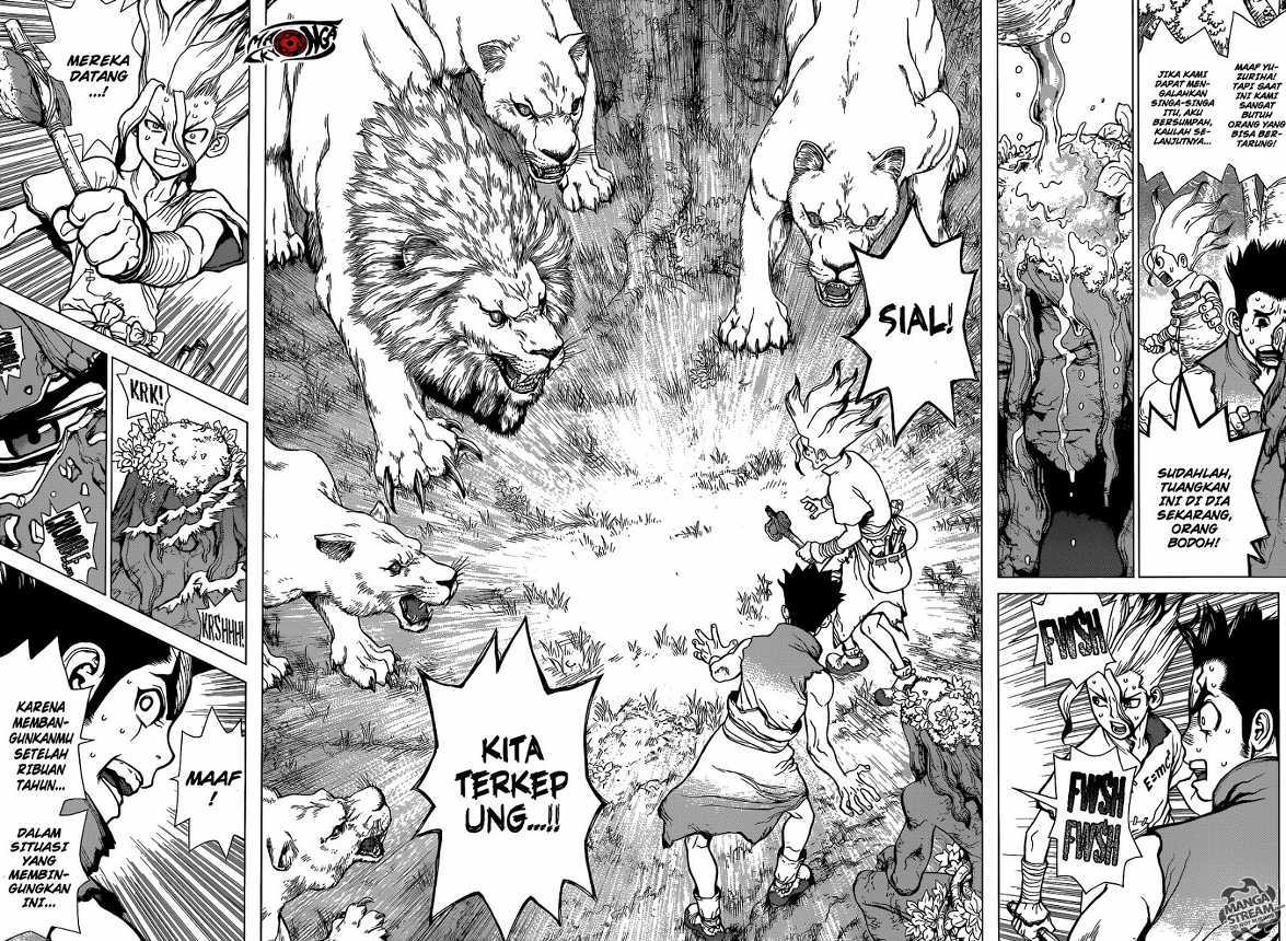 Dr. Stone chapter 3 halaman 15