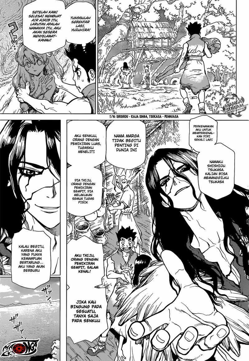 Dr. Stone chapter 4 halaman 6