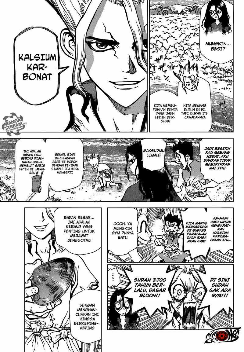 Dr. Stone chapter 4 halaman 9