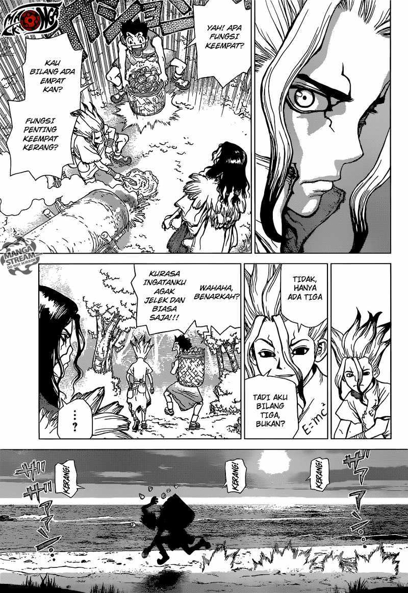 Dr. Stone chapter 4 halaman 13