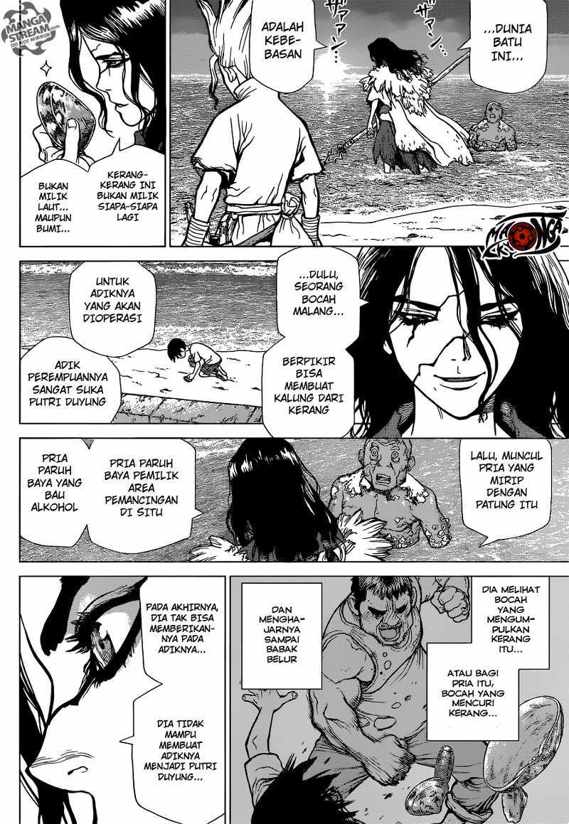 Dr. Stone chapter 4 halaman 14