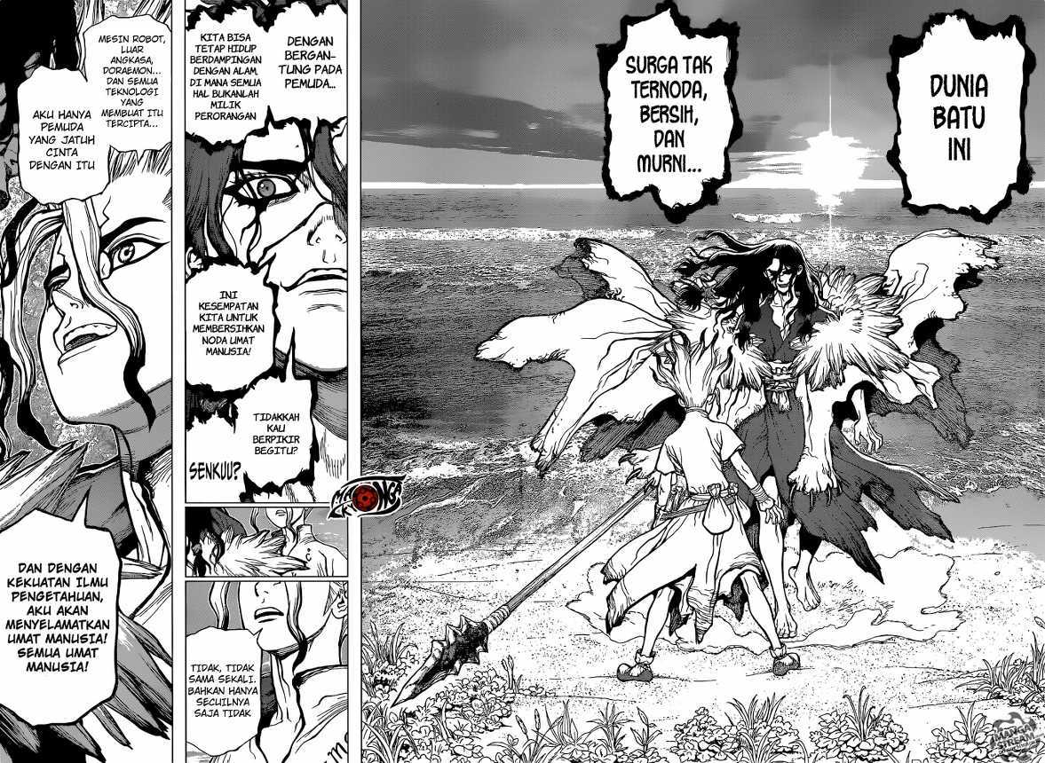 Dr. Stone chapter 4 halaman 16