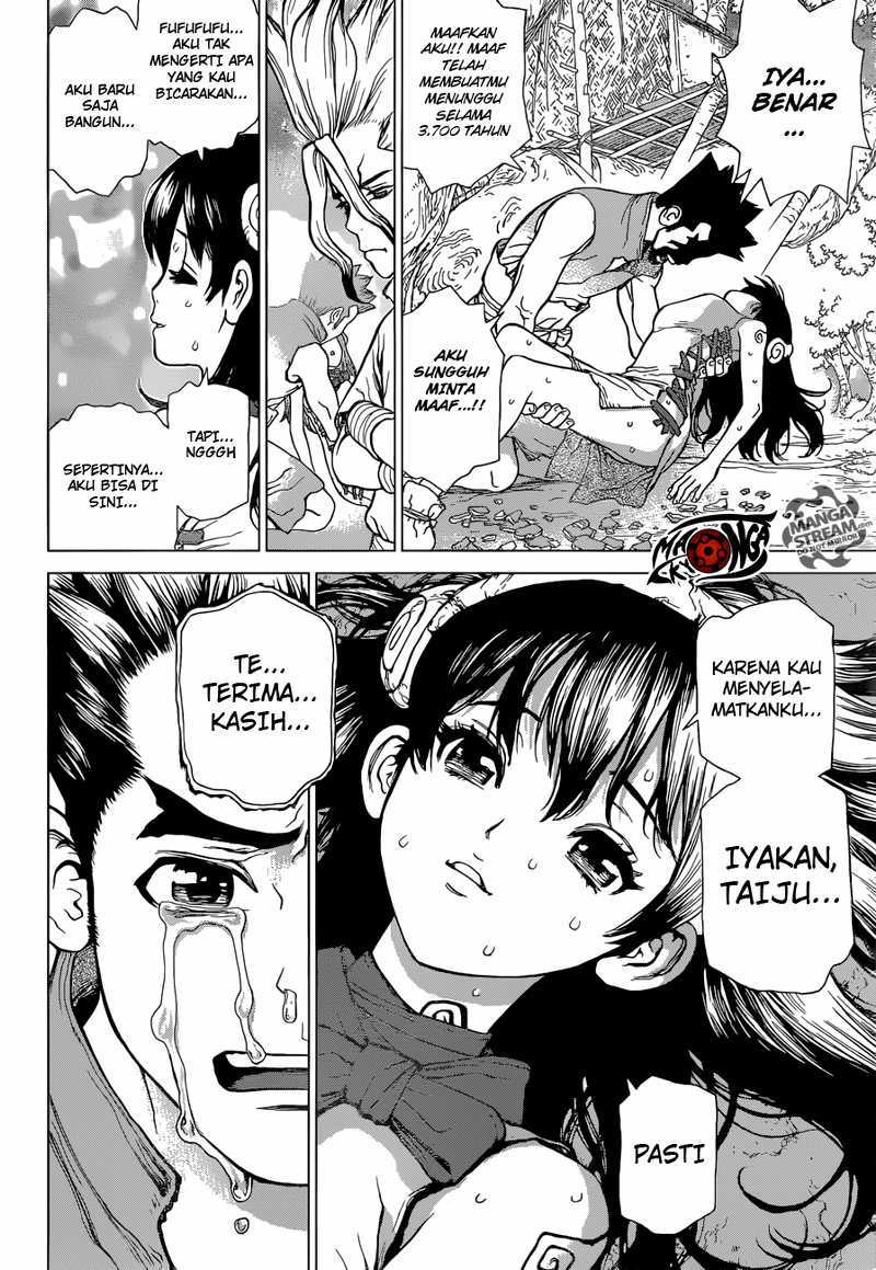 Dr. Stone chapter 5 halaman 17