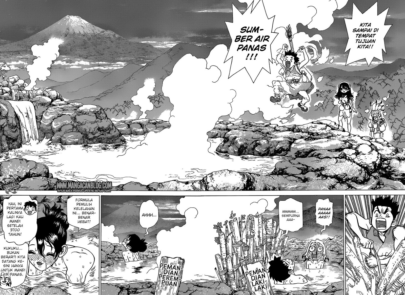 Dr. Stone chapter 7 halaman 14