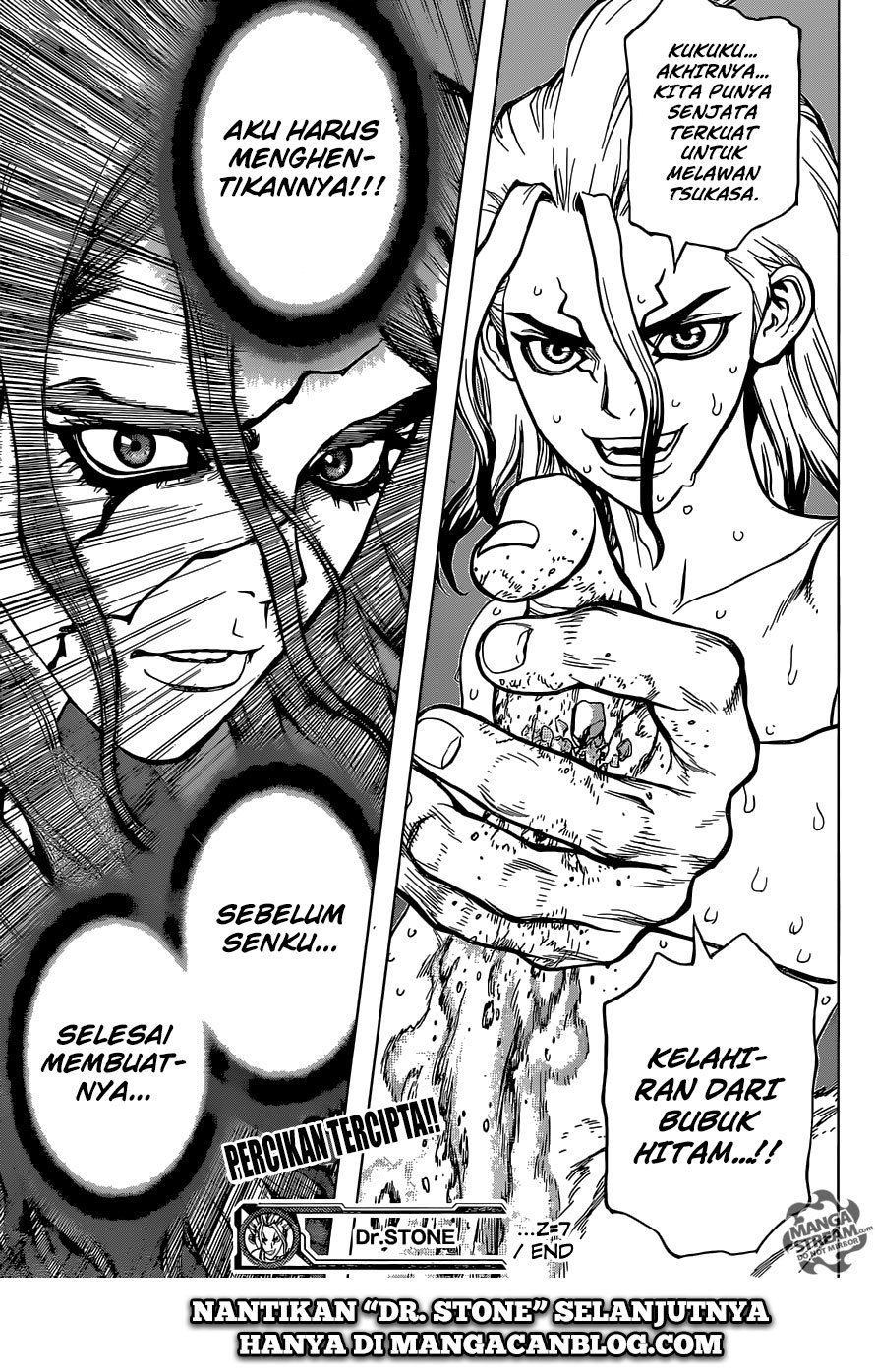 Dr. Stone chapter 7 halaman 16