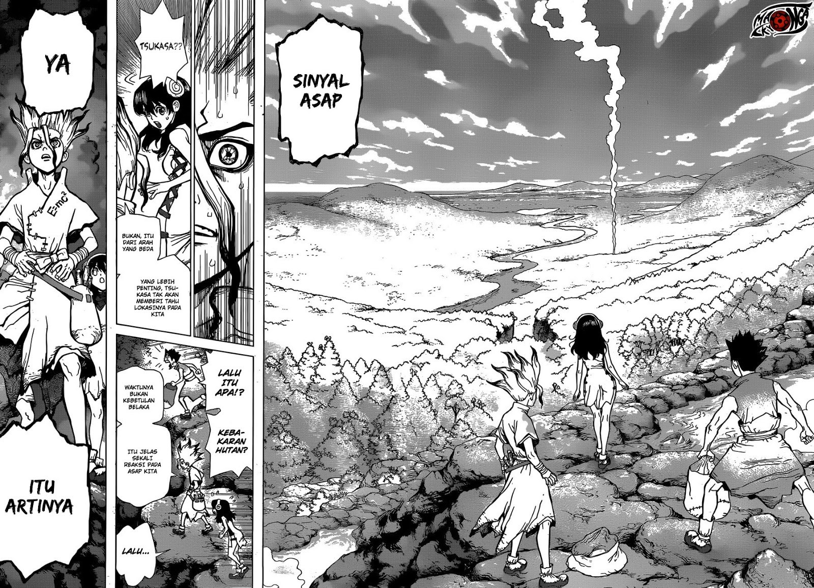 Dr. Stone chapter 8 halaman 16