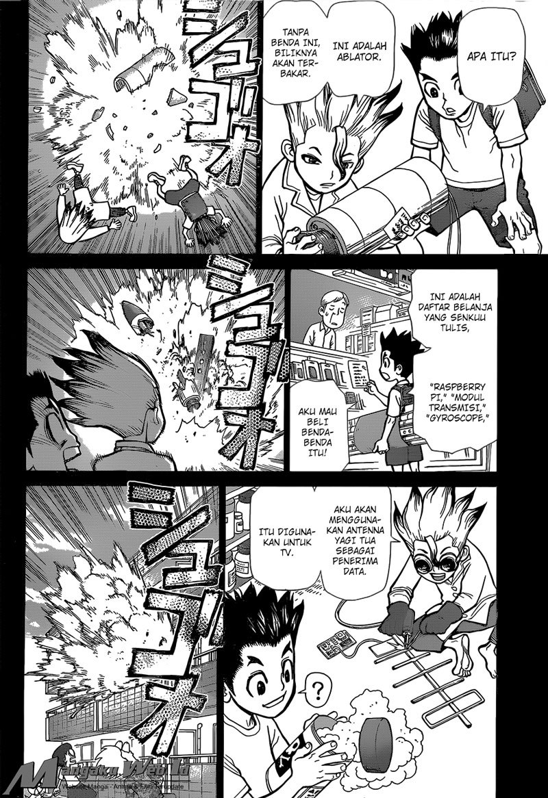Dr. Stone chapter 10 halaman 8
